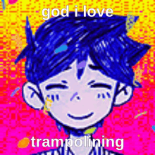 Omori God I Love Trampolining GIF - Omori God I Love Trampolining GIFs