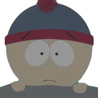 Scared Stan Marsh Sticker - Scared Stan Marsh South Park Stickers