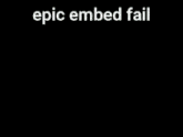 a picture of a cutting board in a sink with the words epic embed fail above it