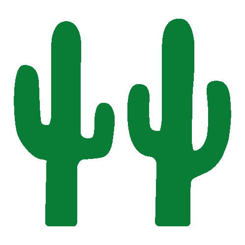 Flying Mojito Bros Cactus Sticker - Flying Mojito Bros Cactus Two Cactus Stickers