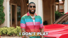 I Dont Play Gucci Mane GIF - I Dont Play Gucci Mane Shit Crazy Song GIFs