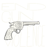 End Gun Violence End Sticker - End Gun Violence Gun Violence End Stickers