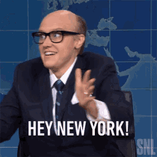 Hey New York Rudy Giuliani GIF - Hey New York Rudy Giuliani Kate Mckinnon GIFs