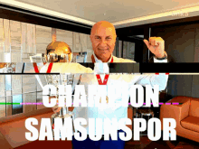 Samsunspor Champion GIF - Samsunspor Champion Yüksel Başkan GIFs