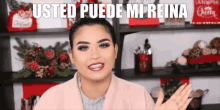 Usted Puede Mi Reina Animo GIF
