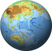 earth space globe