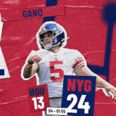 New York Giants (24) Vs. Houston Texans (13) Fourth Quarter GIF - Nfl National Football League Football League GIFs