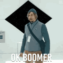 Ok Boomer Adam Driver GIF - Ok Boomer Adam Driver Saturday Night Live GIFs