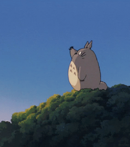 Totoro Mi Vecino Totoro Gif Totoro Mi Vecino Totoro Bye Discover Share Gifs