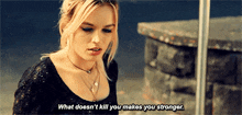 Maeve Wiley What Doesnt Kill You Makes You Stronger GIF - Maeve Wiley What Doesnt Kill You Makes You Stronger Emma Mackey GIFs