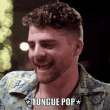 Tongue Pop Cashel GIF - Tongue Pop Cashel Love Island GIFs