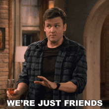 We'Re Just Friends Freddy Crane GIF - We'Re Just Friends Freddy Crane Frasier GIFs