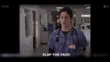 Scrubs Slap The Face GIF - Scrubs Slap The Face Face Slap GIFs