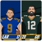 lar 17 20 gb and lar 9 17 20 gb are the two players shown