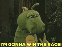 Dudley The Dragon Race GIF - Dudley The Dragon Race Im Gonna Win The Race GIFs
