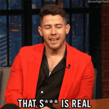 That Stuff Is Real Nick Jonas GIF - That Stuff Is Real Nick Jonas Late Night With Seth Meyers GIFs