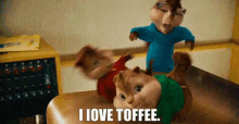 Alvin And The Chipmunks Theodore GIF - Alvin And The Chipmunks Theodore I Love Toffee GIFs
