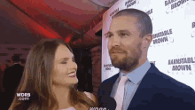 Party Stephen Amell GIF - Party Stephen Amell Cassandra Jean GIFs