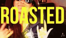Roasting Youtubers Nails Roasted GIF - Roasting Youtubers Nails Roasted Rock Sign GIFs