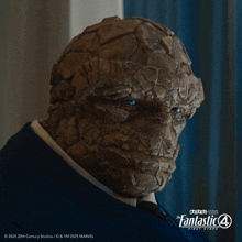 a poster for the fantastic 4 first steps shows the thing