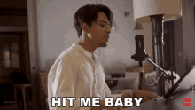 Hit Me Baby P Frozen GIF - Hit Me Baby P Frozen Mystery Song GIFs