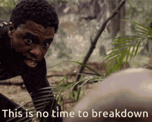 This Is No Time To Breakdown Black Panther GIF - This Is No Time To Breakdown Black Panther Snap GIFs