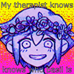 Omori Basil Therapist GIF - Omori basil Therapist My therapist ...