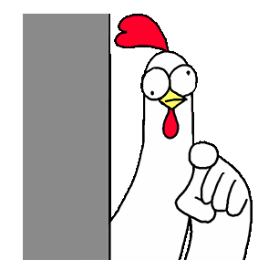 Chicken Chicken Bro Sticker - Chicken Chicken Bro Watching You Stickers