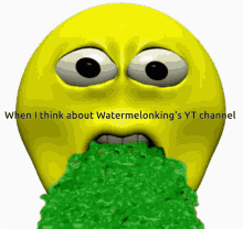 Watermelonking Emoji GIF - Watermelonking Emoji Youtube Channel GIFs