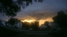 Severe Thunderstorm Sunset GIF - Severe Thunderstorm Sunset May 26 2021 GIFs