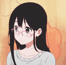 Anime Girl Glasses GIFs | Tenor