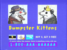 Dumpster Kittens Nft GIF - Dumpster Kittens Nft Possum GIFs