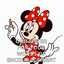 Minnie Mouse Thank You GIF