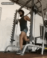 Sudheerbabu Workout.Gif GIF - Sudheerbabu Workout Gym Exercise GIFs
