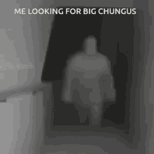 Big Chungus Looking For GIF - Big Chungus Looking For Going Upstairs GIFs