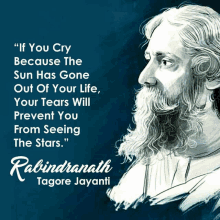 Rabindranath Tagore Rabindranath Tagore Jayanti GIF
