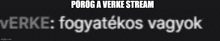 a blurred image of foreign text that says " porog a verke stream "