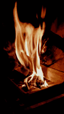 Burning Kamin GIF - Burning Kamin Hot GIFs