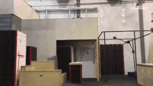 a video of a person doing a trick in a gym with the words awesome on the bottom