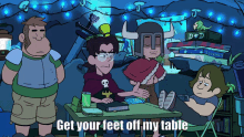 Craig Of The Creek Feet Off The Table GIF