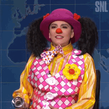 im not a clown goober the clown saturday night live weekend update dont laugh at me