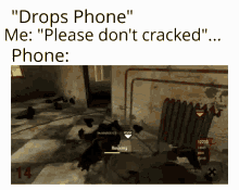 Cod Zombies Cracked GIF - Cod Zombies Cracked Phone GIFs