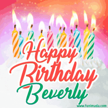 Happy Birthday To You Candles GIF