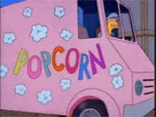 Popcorn Simpsons GIF - Popcorn Simpsons Trap GIFs
