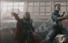Thor Mabok GIF - Chris Hemsworth Captain America Chris Evan GIFs
