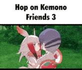 Kemono Friends 3 Kemono Friends GIF - Kemono Friends 3 Kemono Friends Hop On GIFs