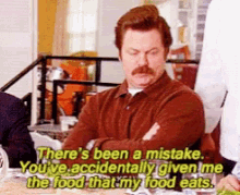 mistake food not eating that you call that food sass