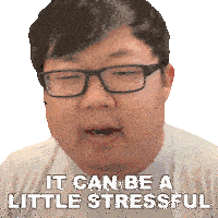It Can Be A Little Stressful Sungwon Cho Sticker - It Can Be A Little Stressful Sungwon Cho Prozd Stickers