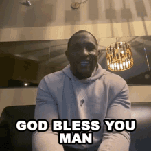 God Bless You Man Cameo GIF - God Bless You Man Cameo Blessing GIFs