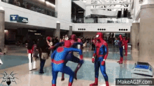 Spidermans Spiderman At Mall GIF - Spidermans Spiderman At Mall Funny GIFs